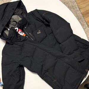 Roxy Men's Black Puffer Jacket